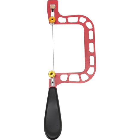 Cadre de scie courbe pour bijoux, outils de fabrication, ensemble professionnel avec 144 lames pour métal, bois et plastique (1/5)