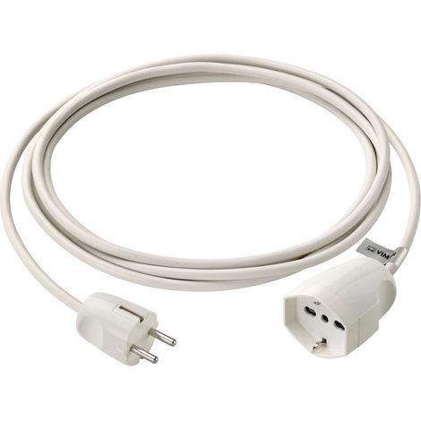 VIMAR - 0P32400.B Prolunga 3m 3G1 DE universale bianco