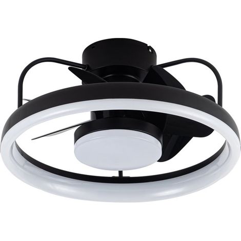 Ventilatore da soffitto LED Strike 50W 4800Lm. Dim. CCT