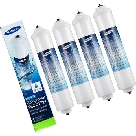 Ersatzteil - Satz von 4 Original-Wasserfiltern -  - SAMSUNG, BEKO, AEG, CONTINENTAL EDISON, BOSCH, DAEWOO, BLOMBERG, ELECTROLUX, SIEMENS, HAIER, DE DIETRICH, GRUNDIG, FRIGIDAIRE