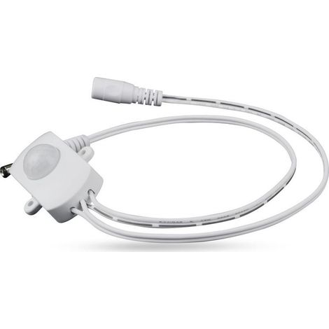 Interrupteur de lumière à capteur IR 5 A DC 5-24 V, interrupteur à capteur infrarouge humain avec plage de retard réglable de 2 à 360 secondes, pour l'éclairage activé par le mouvement, système de séc (1/5)