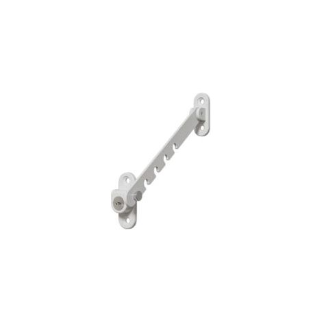 Fenêtre tendeur-verrouillage de sécurité-porte-limiteur de - verrouillage - Windhook - expander - pour l'extérieur et l'Intérieur de la Cabine Crochet émerillon-Blanc - (1/5)