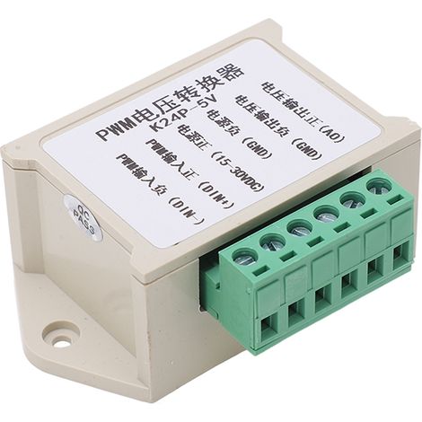 Convertisseur PWM Signal Module Convertisseur Numérique-Analogique Tension Adaptateur avec Boîtier (1/5)