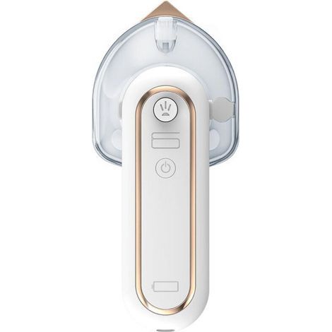 Mini fer de voyage sans fil portable rechargeable par USB - Pour les voyages, les loisirs créatifs, les voyages - Machine à repasser à 360 degrés - S (1/5)