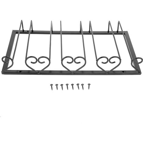 Support Verres En Fer Forme Coeur - Rangement Suspension Cuisine Bar - Organisateur Robuste Durable - 1 Piece (1/5)