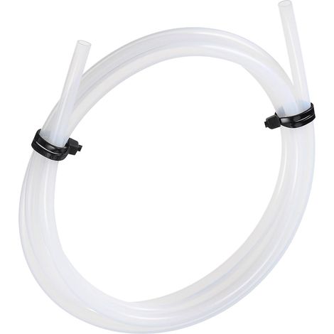 Tube Ptfe pour Imprimante 3d de 3mm, Tuyau Flexible Blanc Résistant Haute et Basse Température, Longueur Totale 104cm, pour Guidage Filament (1/5)