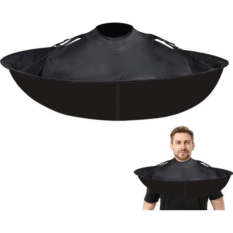 Tablier de coiffeur, avec collecte, imperméable, pliable, coupe de cheveux, salon, polyester (1/5)