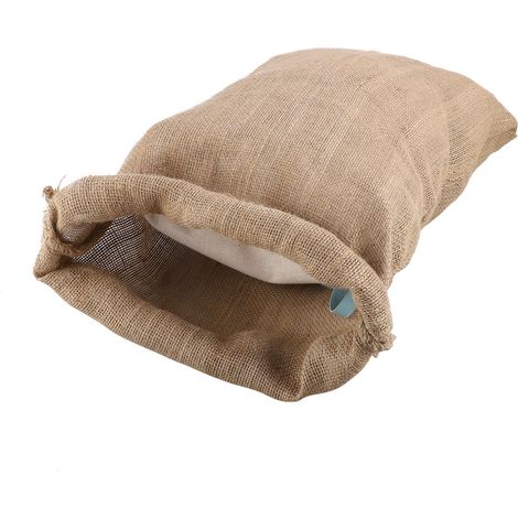 Sacs de rangement en chanvre grossier grande capacité, sacs de rangement pour pommes de terre, sacs en toile de jute pour pommes de terre (1/5)