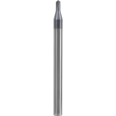 Fraises à chanfreiner 3 dents en acier tungstène 120° pour CNC - D2 x 50L (1/5)