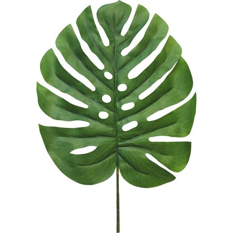 Feuille de Monstera artificielle, H90cm, tissu plastifié, D30cm - BEST (1/3)