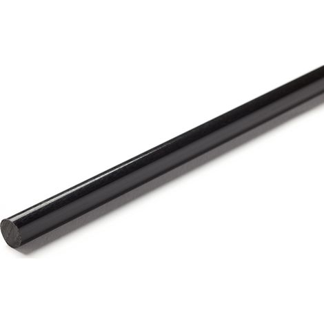 Tige de nylon RS PRO Noir Dia. 20mm x 1m ( Prix pour Lot de 3 )