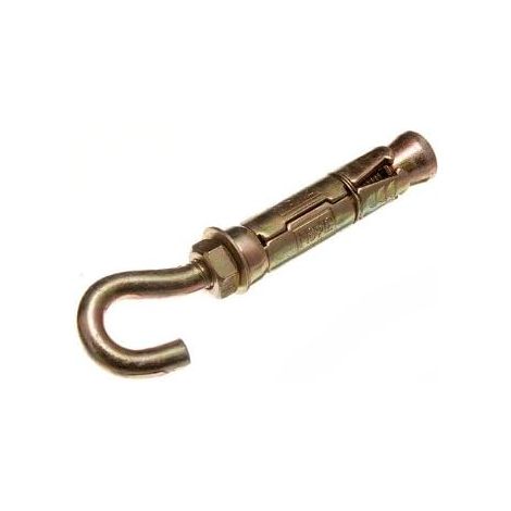 One Stop DIY Lot de 40 boulons d'ancrage extensibles en acier YZP 6 mm