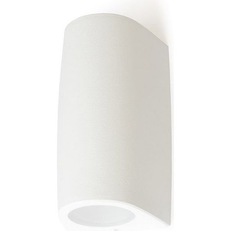 Supporto a parete ESTEL IP55 GU10 LED MR16 2x3.50W 329lm-366lm CRI80 2700K-4000K up-down Bianco (1/3)