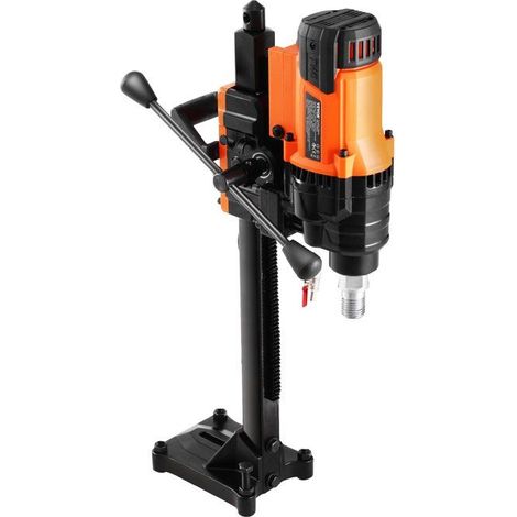 Carotteuse à diamant avec support - 3000 W - Perçage humide et sec - Diamètre de perçage 20-200 mm (1/5)