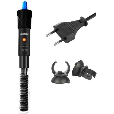 Classique Chauffage Aquarium Pour Réservoir de Poissons et Tortues 100W (Y1-100W) (1/5)