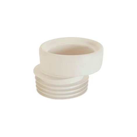 PROLUNGA WC ECCENTRICA IN PVC MORBIDO- - ø interno mm.90-100, lungh. tot. mm.100 - 6 pezzi