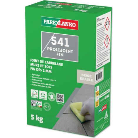 Fliesenfugenmasse PAREXLANKO 541 Prolijoint Fin - Beige erable - 5 kg - L541ERABLE05