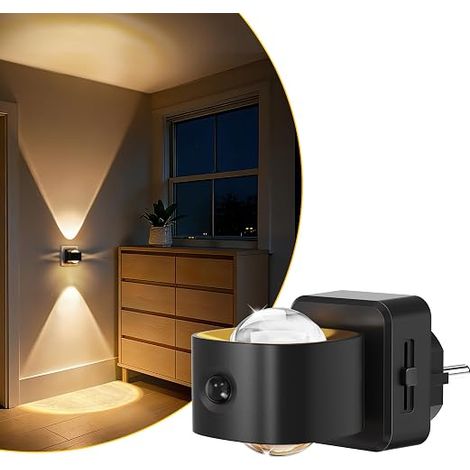 LED Night Light Socket With Motion Sensor And Twilight Sensor (1/5)