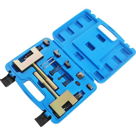 Kit de herramientas para cadena de distribución, acero de alta resistencia, rango ajustable, compatible con Mercedes Clase E 210, ajustes precisos, conforme a los estándares de la industria. (1/5)
