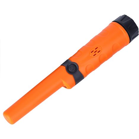 Détecteur de métaux portatif MD970, entièrement étanche, haute sensibilité, avec tige de positionnement orange. (1/5)