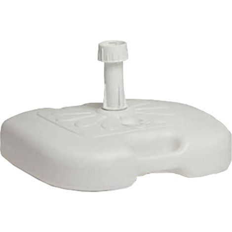 Base in plastica per ombrellone da giardino e mare, con ruote 60 cm (1/2)