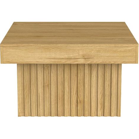 Eleganter runder Couchtisch aus MDF mit grauer Marmoroptik – Moderne Wohnzimmerdekoration im minimalistischen Design.Ideal als kleiner Couchtisch, Beistelltisch, Sofatisch oder Teetisch. (1/4)