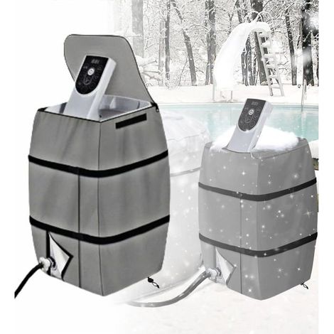 Housse protection pompe chaleur spa et jacuzzi – Capuchon anti-poussière – Compatible plupart modèles (1/5)