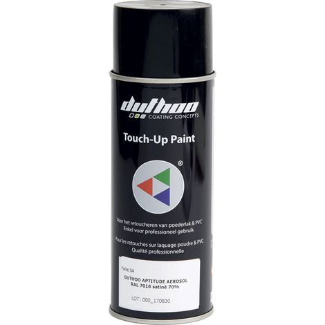 Peinture alu, métaux et pvc - RAL : 7016 - Brillance : 85% - Presentation : Aérosol - Teinte : Gris - LODAN