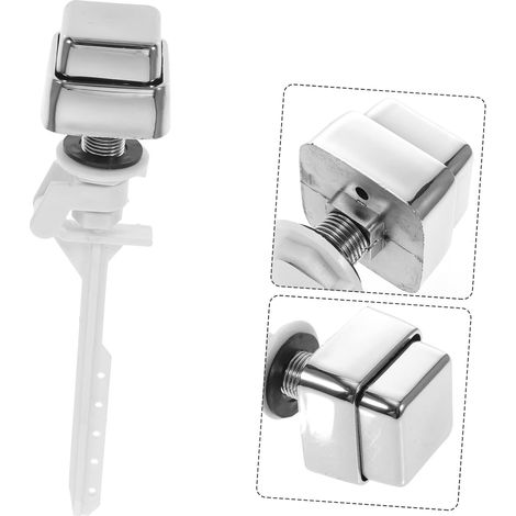 8pièces Bouton Poussoir De Réservoir De Toilette Remplacement Compatible Plupart Des Toilettes Installation Facile Pour Usage Domestique Et Hôtels (1/5)