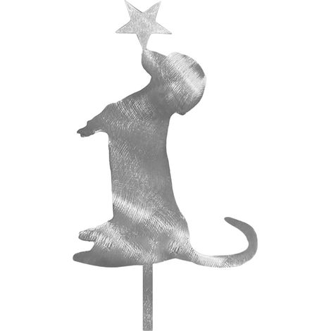 Décoration de sapin de Noël en métal représentant un teckel, adorable ornement animalier, décoration de Noël pour la maison (1/5)
