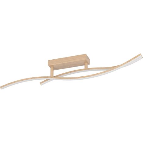 Plafonnier LED Grisolia, lampe de salon incurvée, éclairage de plafond (1/5)