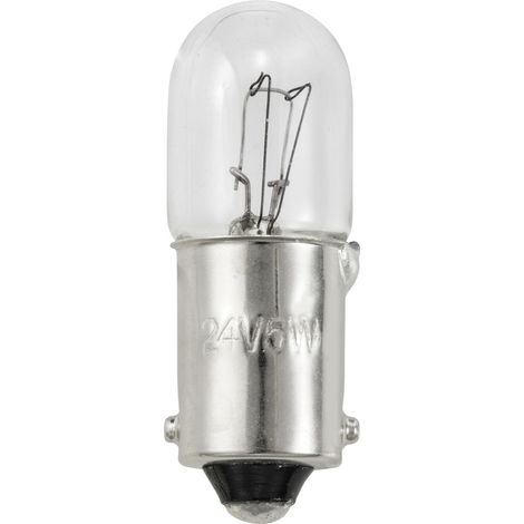 TRU COMPONENTS TC-12842720 Miniatur Glühlampe 24 V 5 W BA9s  Warmweiß 1 St. (1/2)