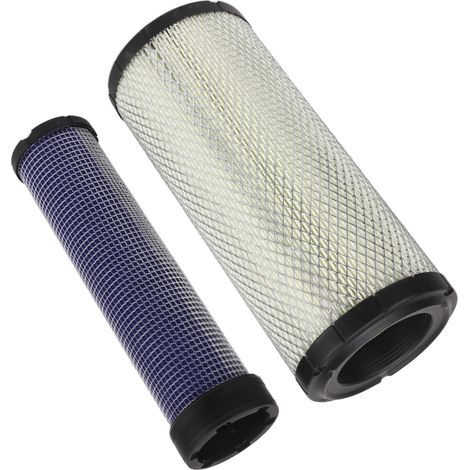 Kit de 2 filtres à air 108-3814, filtre à carburant de rechange pour moteur extérieur, compatible avec les pelles hydrauliques Bobcat 337D, 337G, 341D, 341G, 435, ZHS, E45 et E50. (1/5)