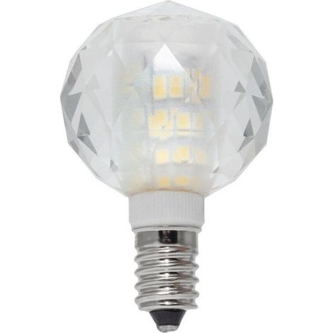 Vtizikl Vtizikl Led Globo E14 Vetro Cristallo Lampada 6watt Luce Calda Fredda Naturale - -Bianco Caldo -