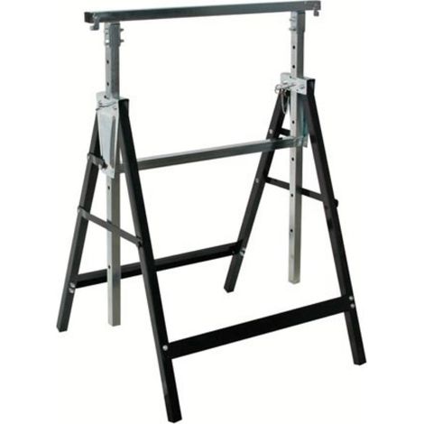 Toolland Chevalet de sciage en métal portable - max. 180 kg/pièce (1/5)
