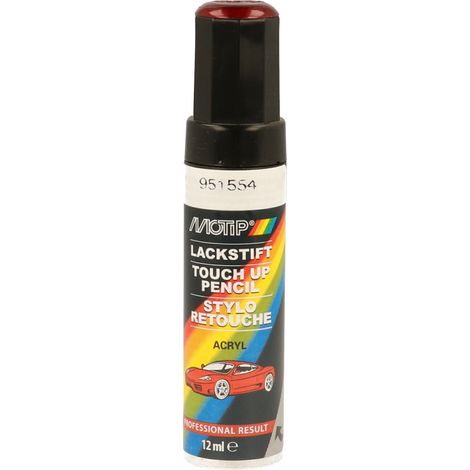 PINCEAU RETOUCHE KOMPAKT 951554 ROUGE METALLISE 12ML MOTIP