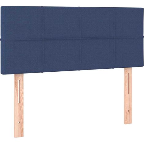 LED Headboard Blue 80x5x78/88 cm Fabric vidaXL (1/4)