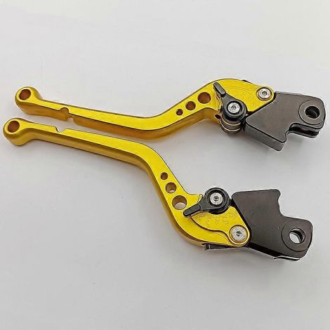 Pièces modifiées pour BMW Motorrad K1200S K1300GT : freins CNC, guidon, poignée de klaxon d’embrayage (longue poignée dorée) (1/5)
