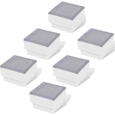 Focos empotrables LED 6 uds 100x100x68 mm vidaXL (1/5)