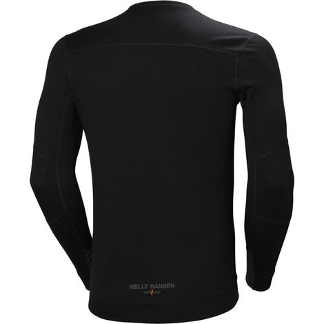 Helly Hansen Funktionsshirt Life Merino, schwarz, Gr. M (1/5)