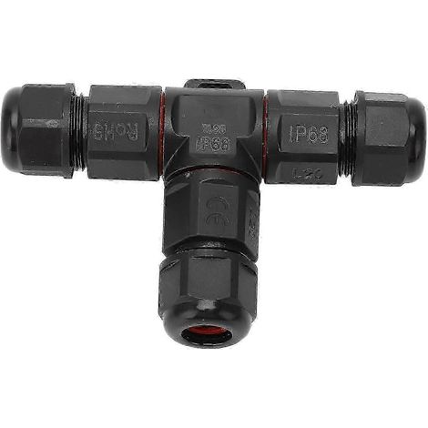 3-Wege-Drahtverbinder 380 V 25 A IP68 wasserdicht, Schraubverbinder, Crimpanschluss für 612 mm Kabel, Schifffahrt, Luftfahrt, 2-polig (Yvan) (1/5)