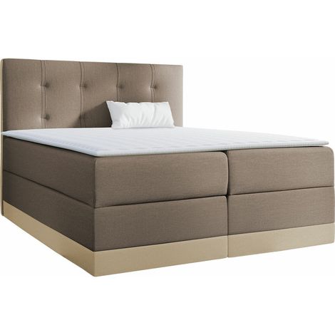 Cama continental Villa, Kameleon 04 + Kameleon 15, Doble, Continental, 200x200, Tapiz, Somieres, 200x213x120cm (1/5)