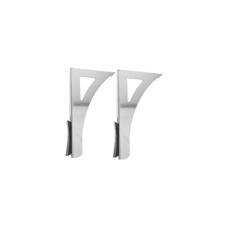 Support De Chauffe-eau Mural Acier Inoxydable Compatible Cloisons Sèches Simple Installation Stable Et Fiable Pour Petits Espaces