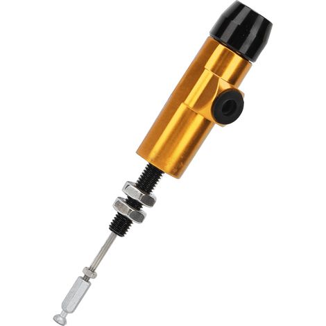 Embrayage hydraulique universel pour moto, pompe d'embrayage en alliage d'aluminium, pièce de rechange pour scooter et cyclomoteur, couleur jaune, entretien facile (1/5)