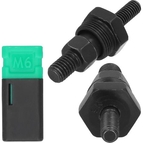 Pistolet à rivets manuel avec mandrin fileté M6 et embout en acier haute résistance, outil de fixation manuel (1/5)