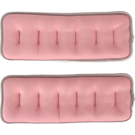 Lot de 2 poids de cheville ajustables pour enfants, femmes et hommes, pour le renforcement musculaire des bras, poignets et jambes, idéal pour la danse, la course, la marche et la musculation en salle (1/5)