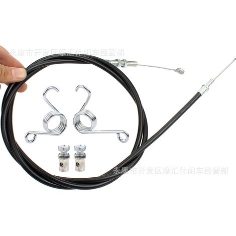 Ressort de rappel de câble d'accélérateur ASW 8252-1390 compatible avec les moteurs Predator 212cc et 196cc de 71 pouces (1/5)