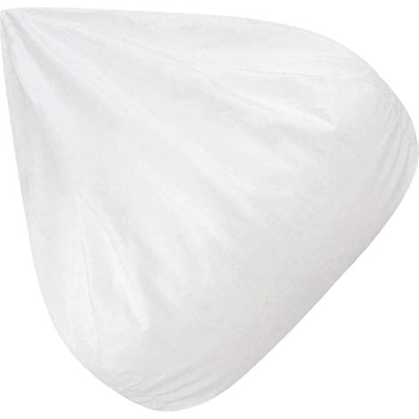 Housse Intérieure pour Canapé Pouf en Filet Blanc, Douce et Lavable, Accessoire Pouf Minimaliste pour Protection Canapé à Domicile (1/5)