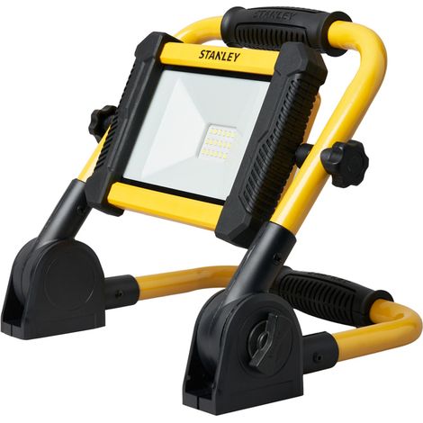 Stanley Work Light Portable 8W Rechargeable Floodlight - Black, Yellow Litecraft (1/5)