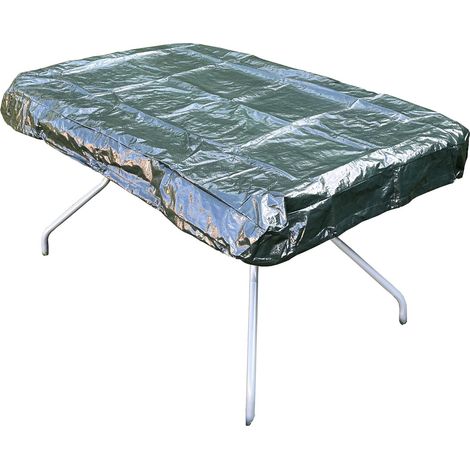 Waterproof Rectangular Table Top Garden Furniture Cover (1.3m) (1/5)